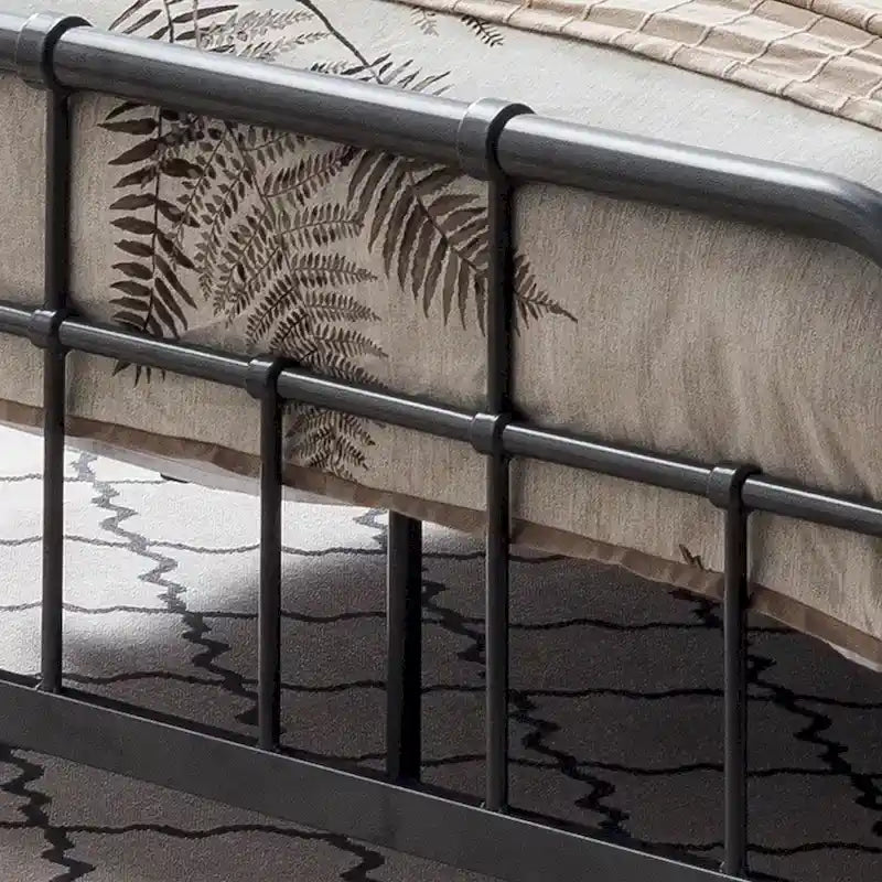 Berthoud Industrial Metal Platform Bed by Christopher Knight Home