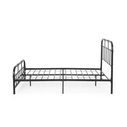 Berthoud Industrial Metal Platform Bed by Christopher Knight Home