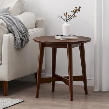 Behrens Indoor Wood End Table by Christopher Knight Home