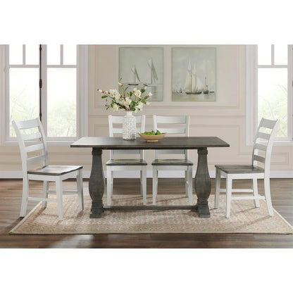 Napa 60 Solid Wood Pedestal Flip-top Sofa Console Table