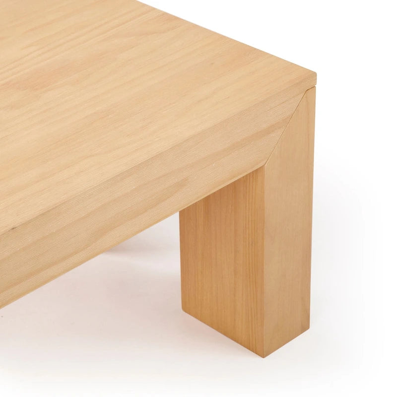 Plank and Beam Modern Rectangular Coffee Table - 48 x 24