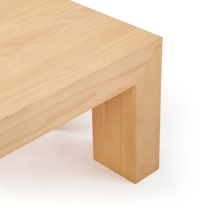 Plank and Beam Modern Rectangular Coffee Table - 48 x 24