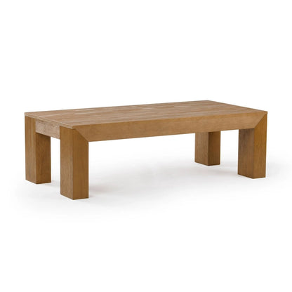Plank and Beam Modern Rectangular Coffee Table - 48 x 24