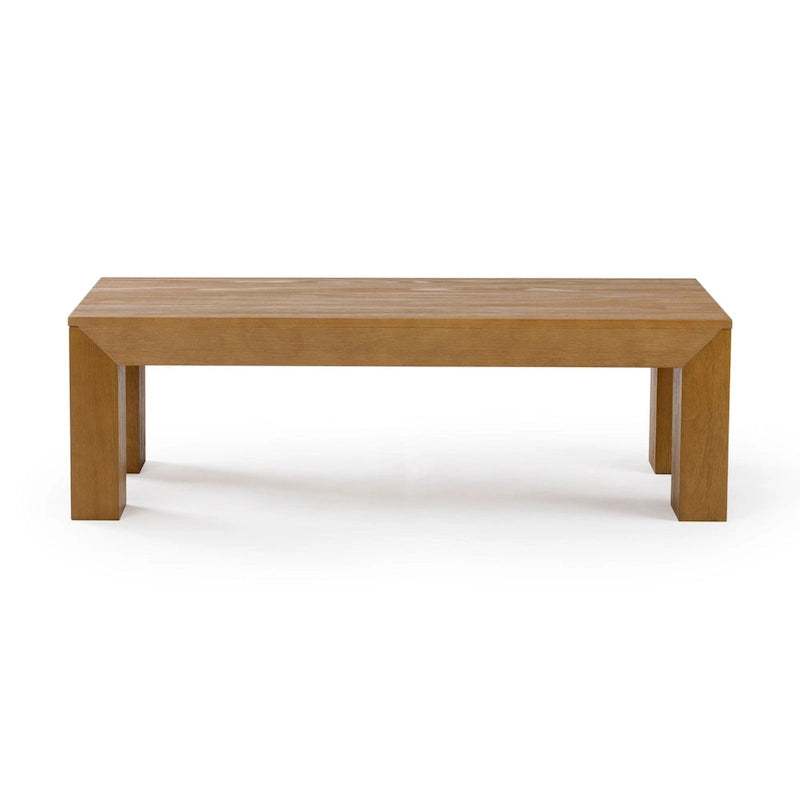 Plank and Beam Modern Rectangular Coffee Table - 48 x 24