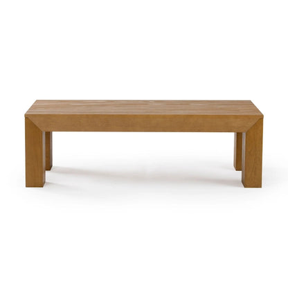 Plank and Beam Modern Rectangular Coffee Table - 48 x 24