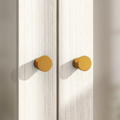 Large Glass Combination Cabinet: Contemporary Storage Closet Armoires