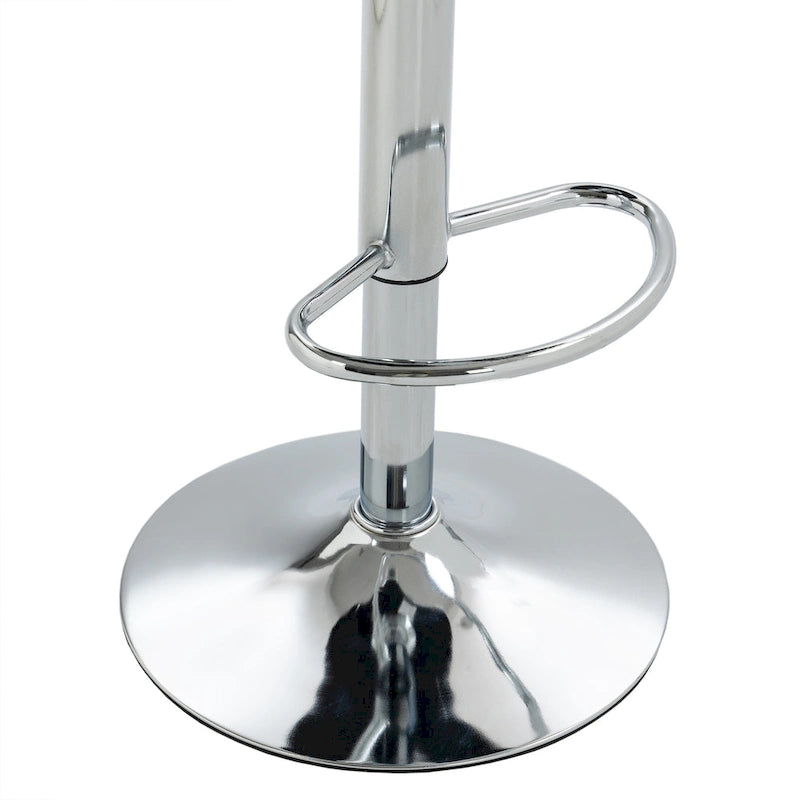 Modern Velvet Counter Bar Stools with Backs(Set of 4)