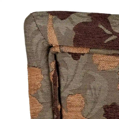 HomePop Classic Textured Sage Floral Chenille Dining Chair