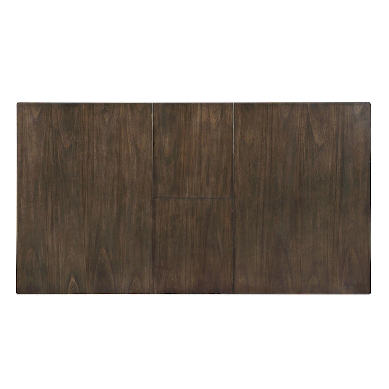 Furniture of America Abeje Rustic White 78-inch Expandable Dining Table