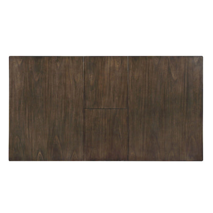 Furniture of America Abeje Rustic White 78-inch Expandable Dining Table