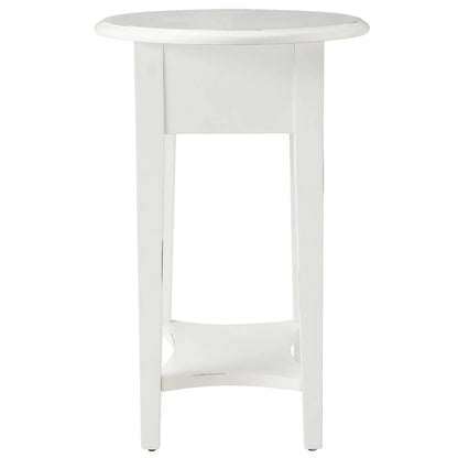 Hardwood Oval Side Table