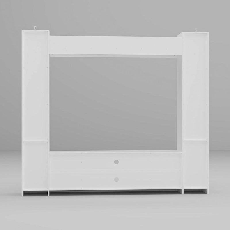 TV Stand/Electric Fireplace Ensemble Cozy Stylish Living Room Solution