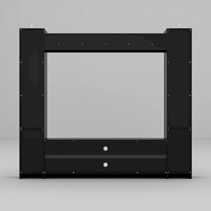 TV Stand/Electric Fireplace Ensemble Cozy Stylish Living Room Solution