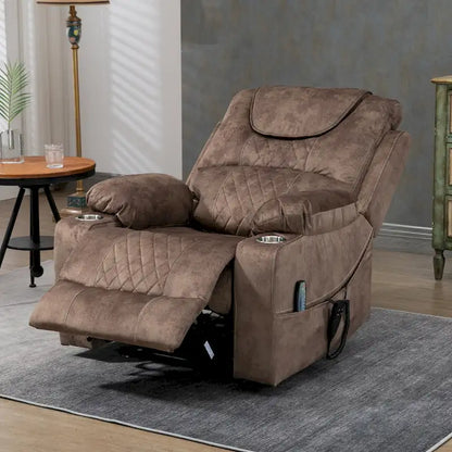 Upgraded Flagship Dual Motor Independent Control Oversized 180 Lay Flat Power Lift Recliner Chair