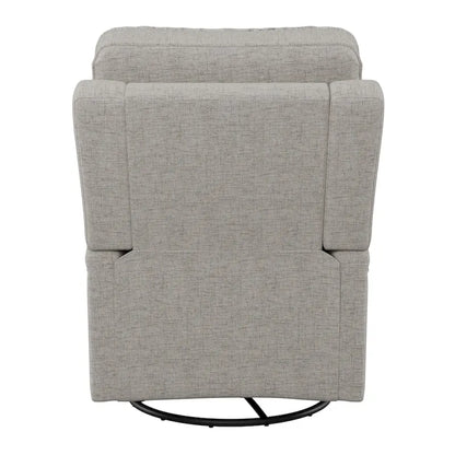 Swivel Glider Recliner Chair with Footrest