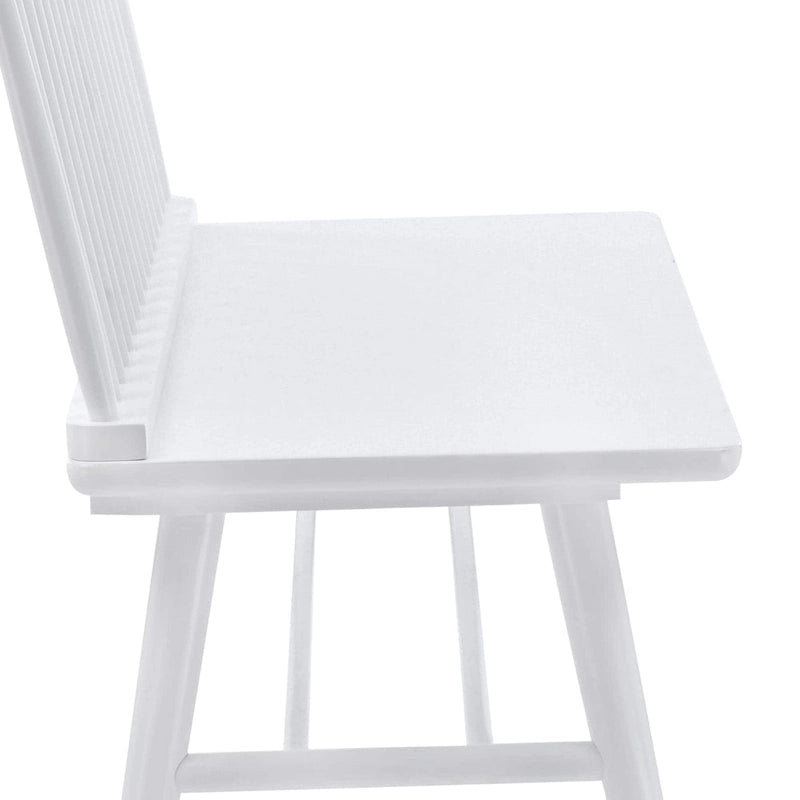 Entryway 40L Solid Wood Dining Bench with Spindle Back