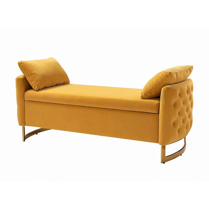 Robert Modern Upholstered Flip Top Storage Bench by HULALA HOME