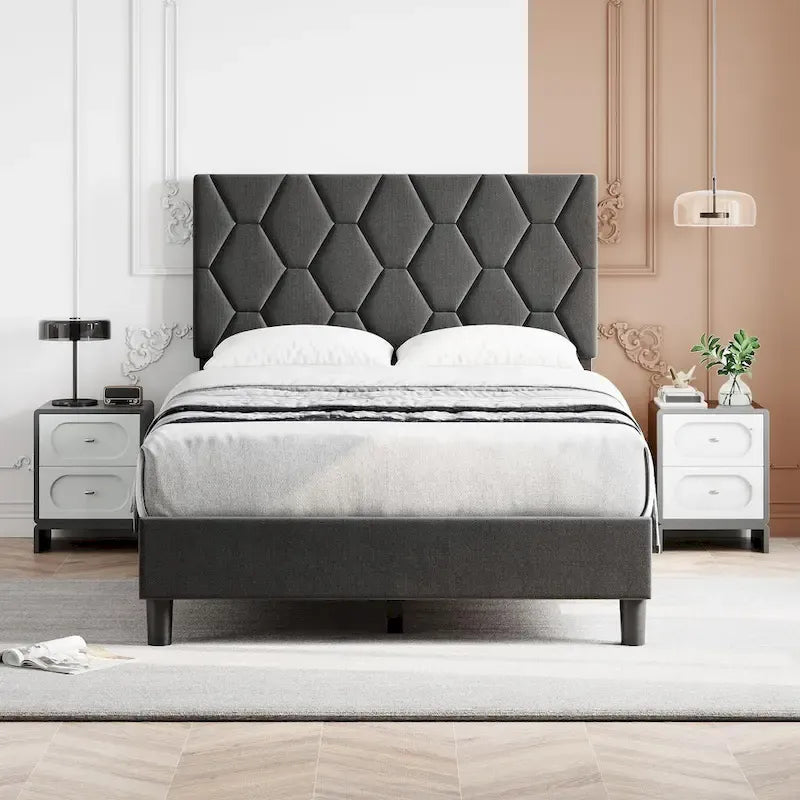 Bed Frame with Headboard