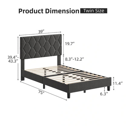 Bed Frame with Headboard