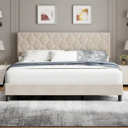 Bed Frame with Headboard