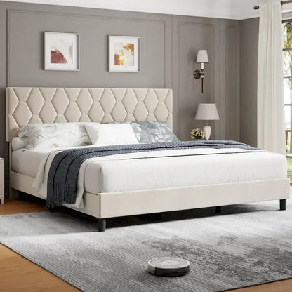 Bed Frame with Headboard