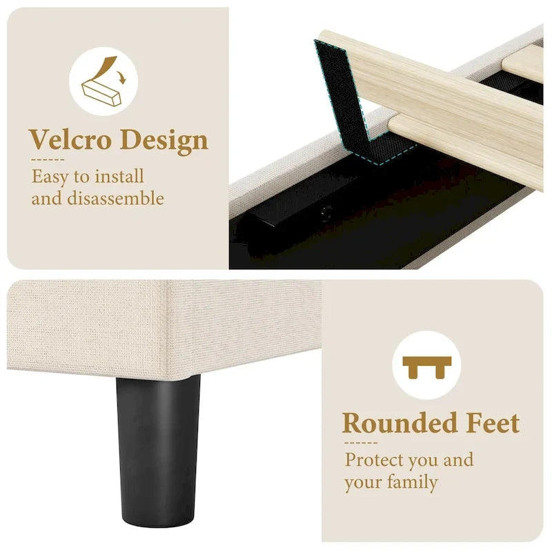 Bed Frame with Headboard