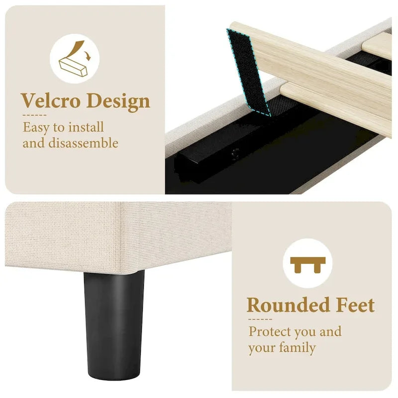 Bed Frame with Headboard