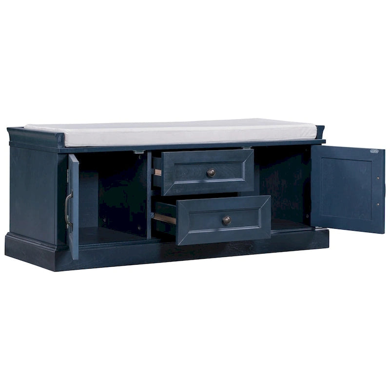 Merax Storage Bench with Removable Cushion