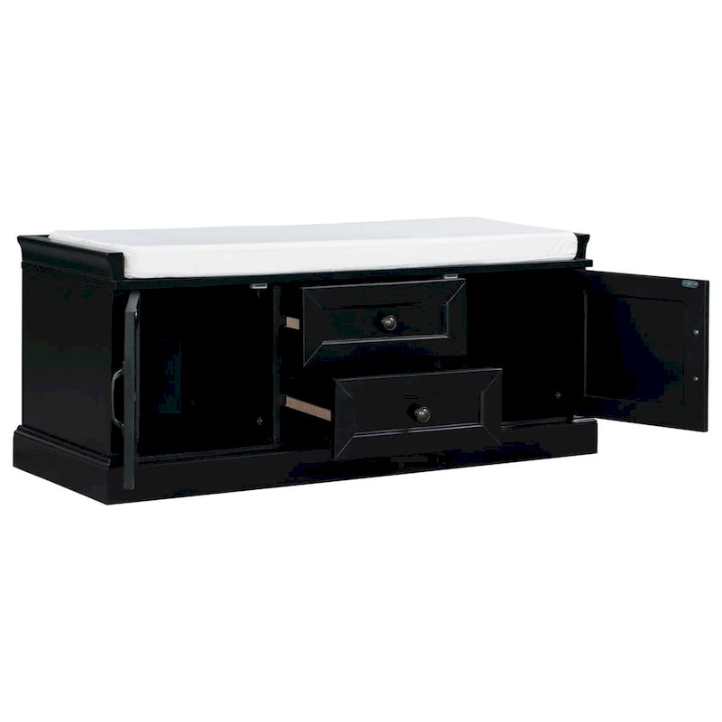Merax Storage Bench with Removable Cushion