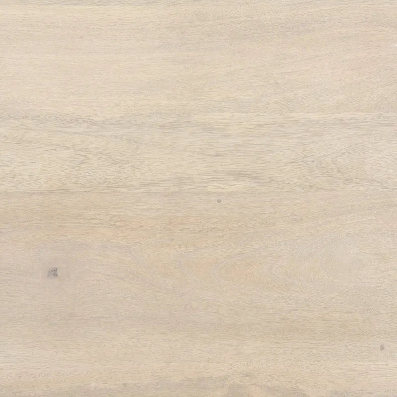 Maxwell Dark Brown Wood w/Black Metal Pedestal Round Side Table