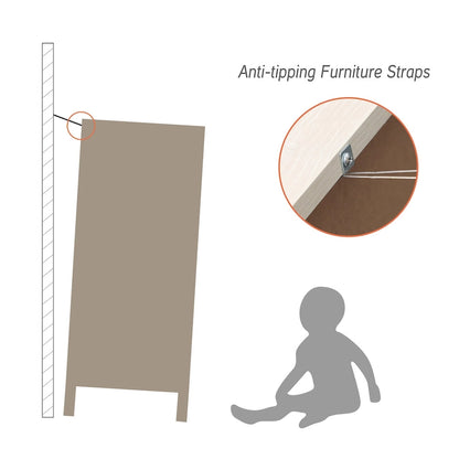 Sliding Barn TV Stand Entertainment Center for 75 TV