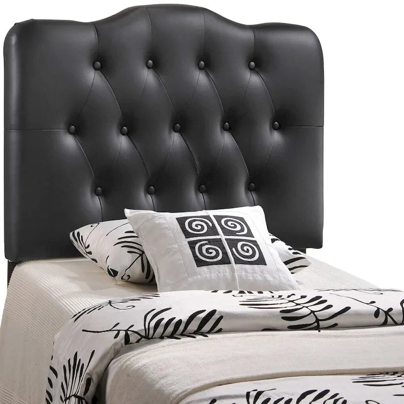 Annabel Twin Vinyl Headboard