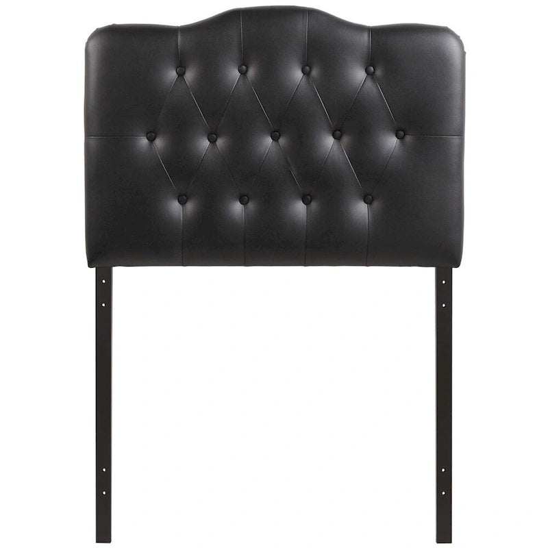 Annabel Twin Vinyl Headboard