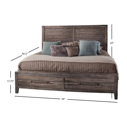 Asher Panel Storage Bed