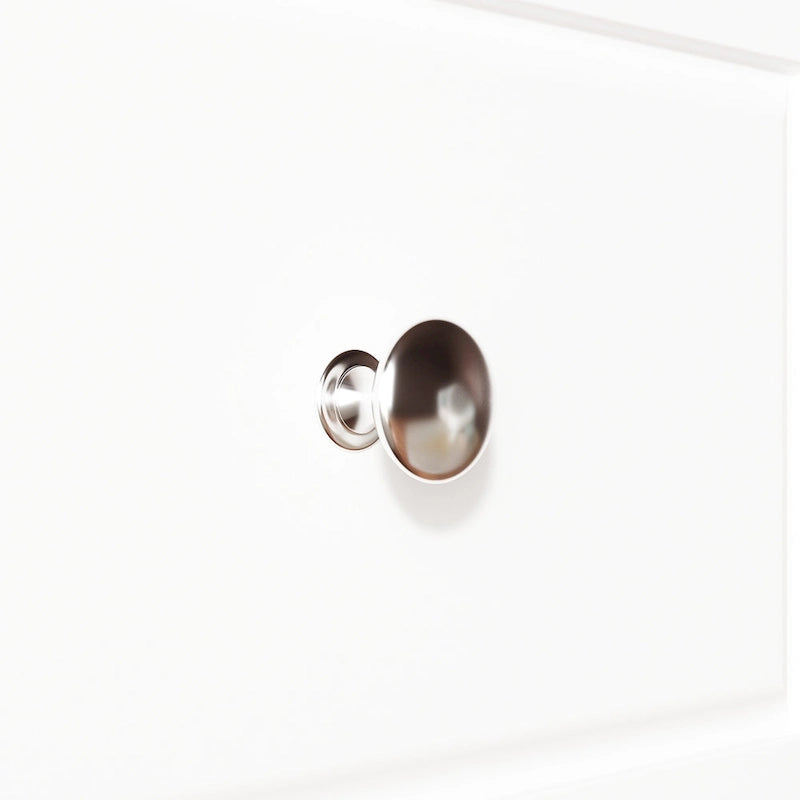 Bedroom Dresser with Silver Accents Sleek and Spacious Organizer Chest