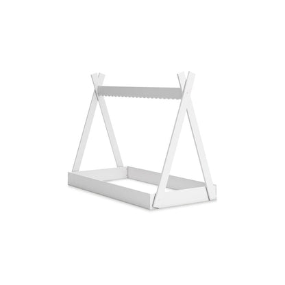 Signature Design by Ashley Hallityn White Twin Tent Bed