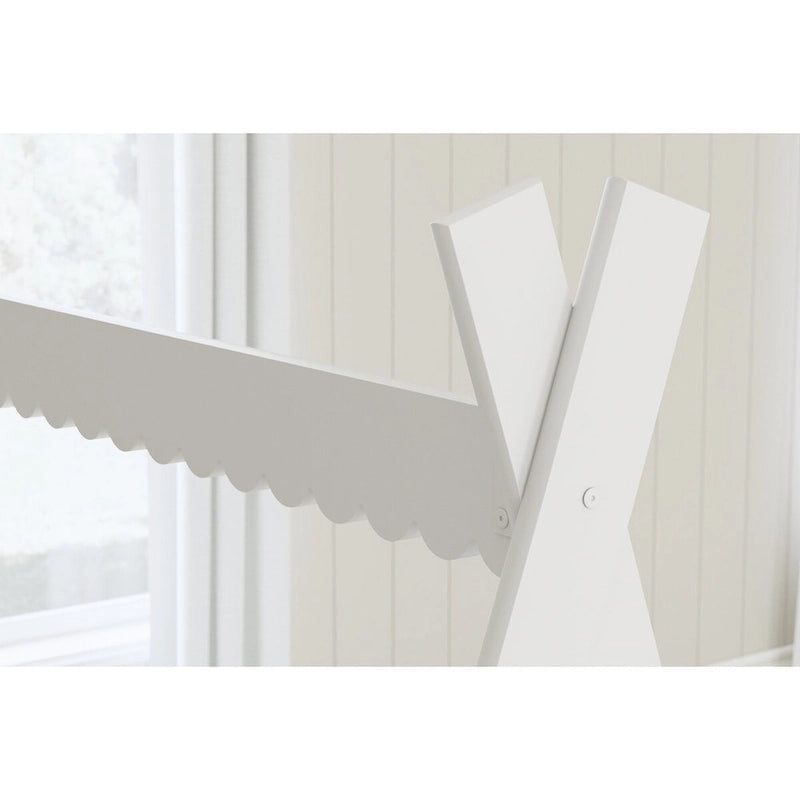 Signature Design by Ashley Hallityn White Twin Tent Bed