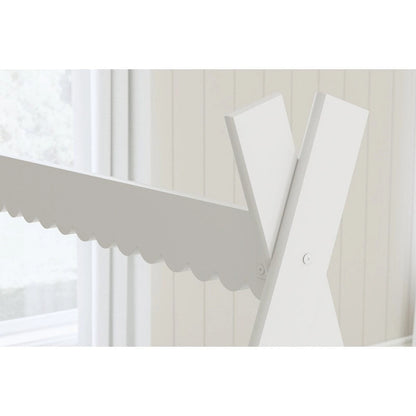 Signature Design by Ashley Hallityn White Twin Tent Bed