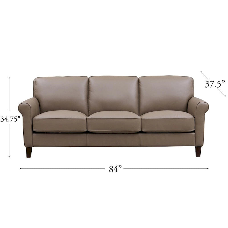 Hydeline Laguna Top Grain Leather Sofa