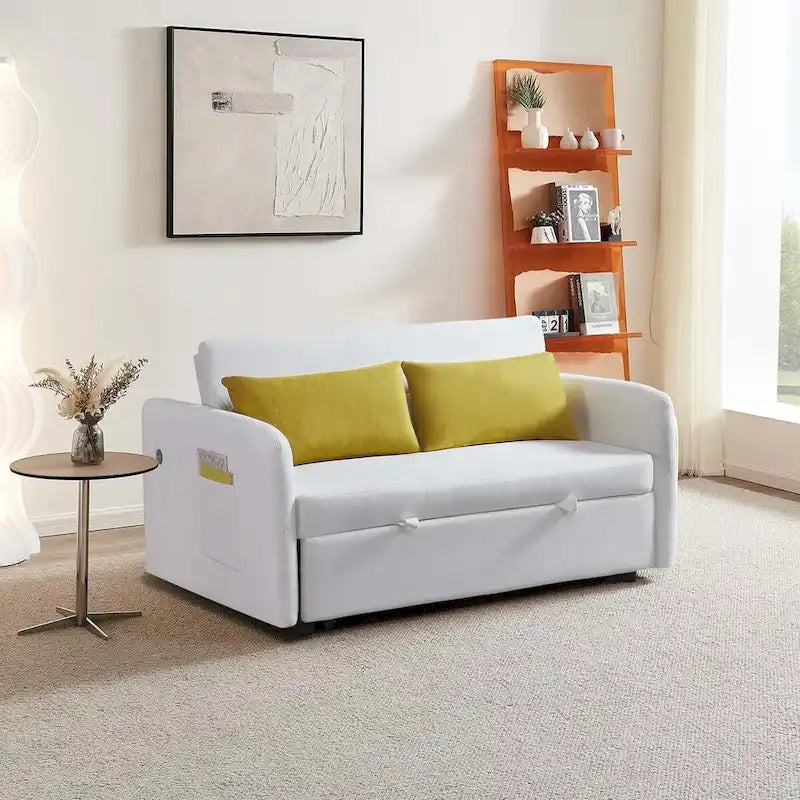 Aukfa Sofa Bed Pull Out Couch Convertible Loveseat Sleeper Sofa Couch