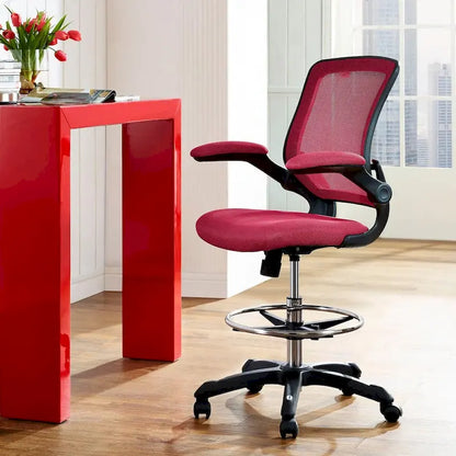 Porch & Den Williamsburg Veer Drafting Chair