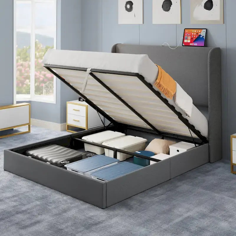 Moasis Lift Up Storage Bed Frame