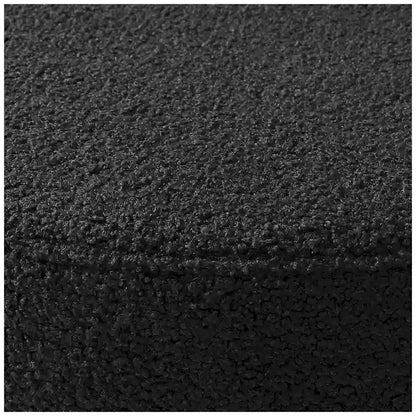 Bayville Mid-Century Curved Back Fabric Upholstered Metal Dining Chair (Set of 6)