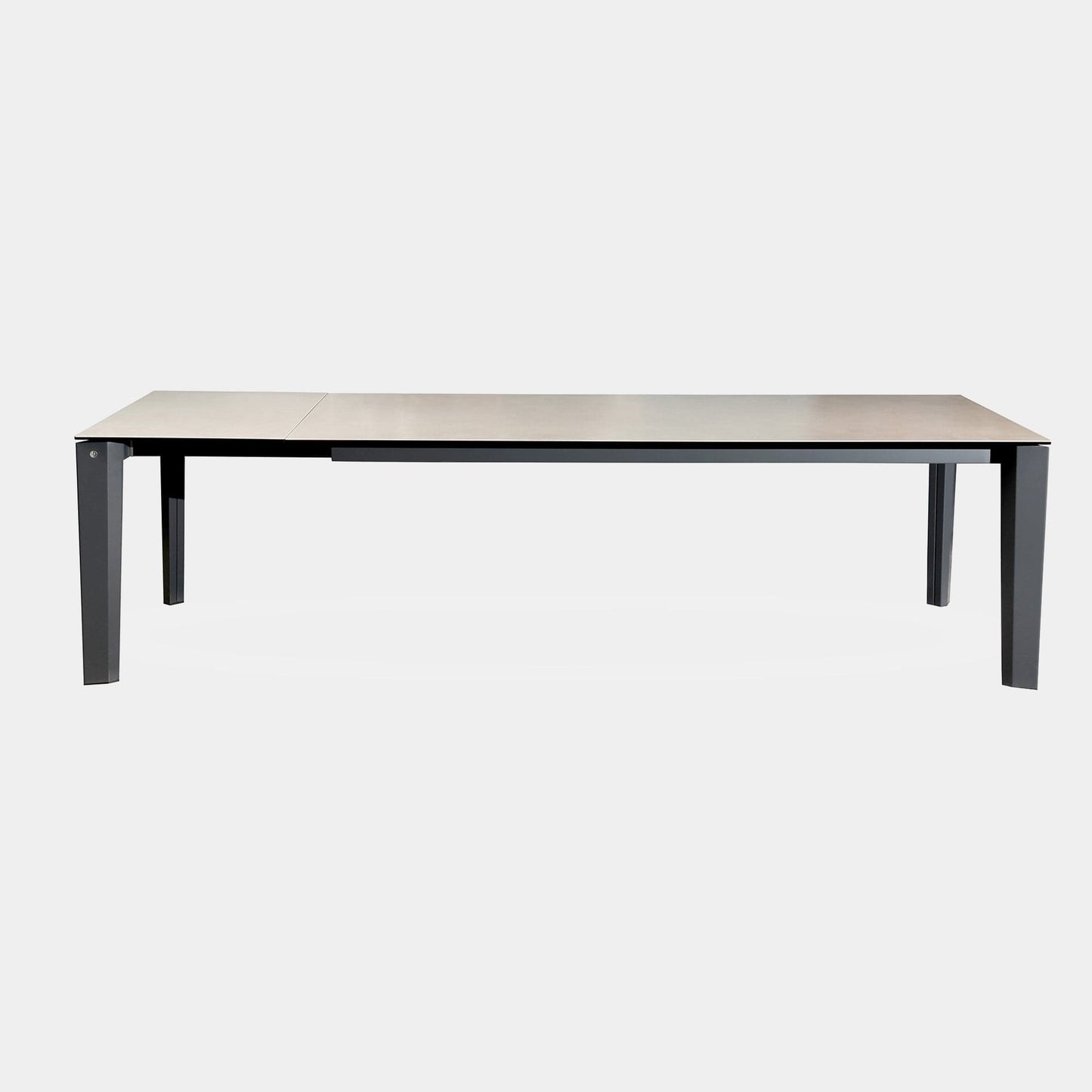 Calligaris Delta - Extending Dining Table, Marble Effect Top