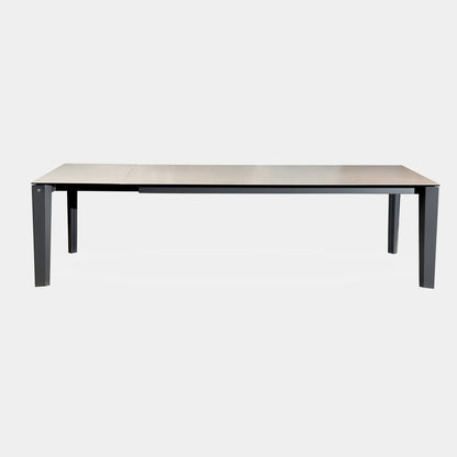 Calligaris Delta - Extending Dining Table, Marble Effect Top