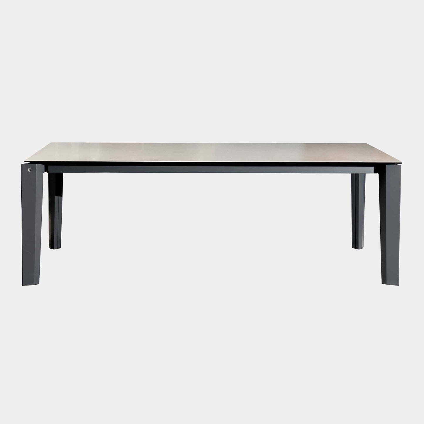 Calligaris Delta - Extending Dining Table, Marble Effect Top