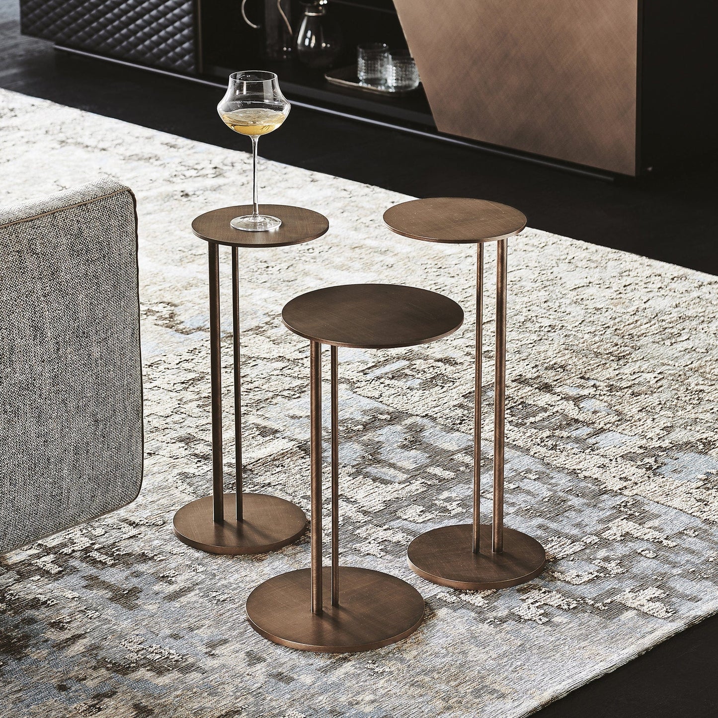 Cattelan Italia Sting BB - Coffee Table In Brushed Bronze