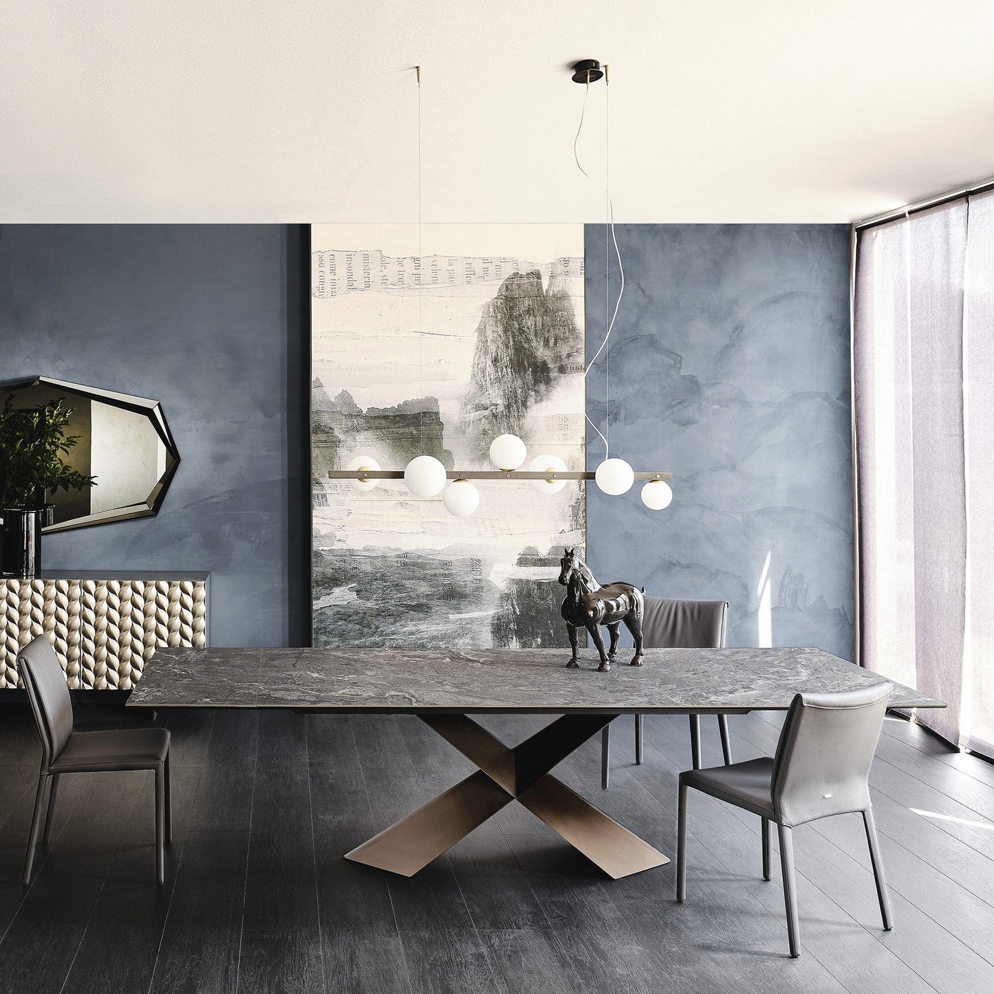 Cattelan Italia - Tyron Extending Dining Table Keramik
