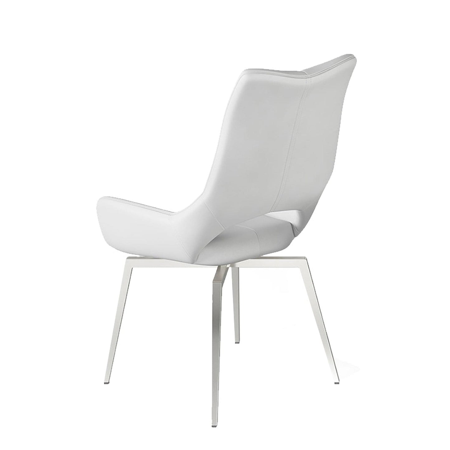 Aristo - Swivel Dining Chair In Faux Leather