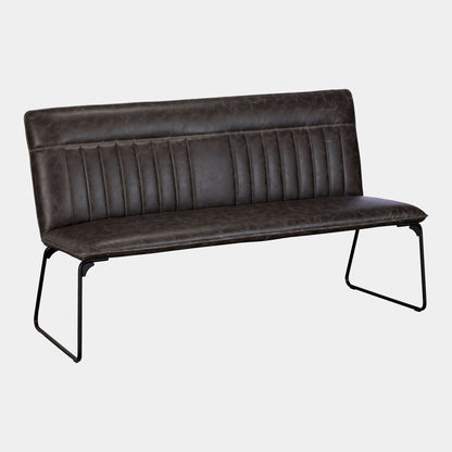 Copper - Dining Bench, Faux Leather